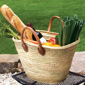 traditional french market basket