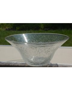 Biot glassware Fruit or Dessert bowl - clear
